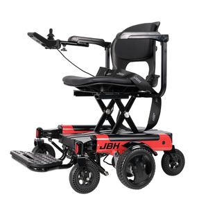 JBH USB Carregamento de alumínio Cadeira de rodas D07