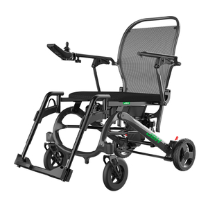 JBH Cadeira de rodas dobrável ajustável em fibra de carbono DC10S