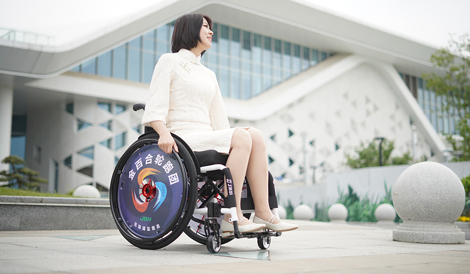 JBH cadeira de rodas manual S002