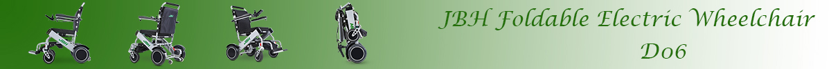 cadeira de rodas el&eacute;trica dobr&aacute;vel D06