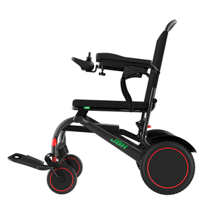 JBH Cadeira de rodas dobrável em fibra de carbono DC10