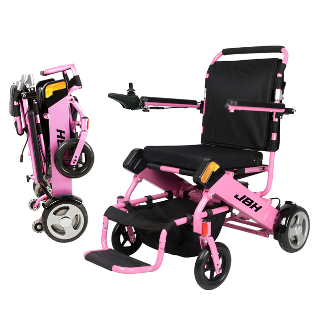 JBH Cadeira de rodas de liga elétrica acessível D05