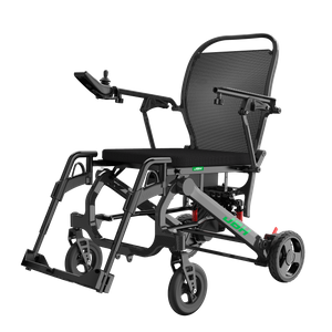 JBH Cadeira de rodas portátil de fibra de carbono para viagem DC08S