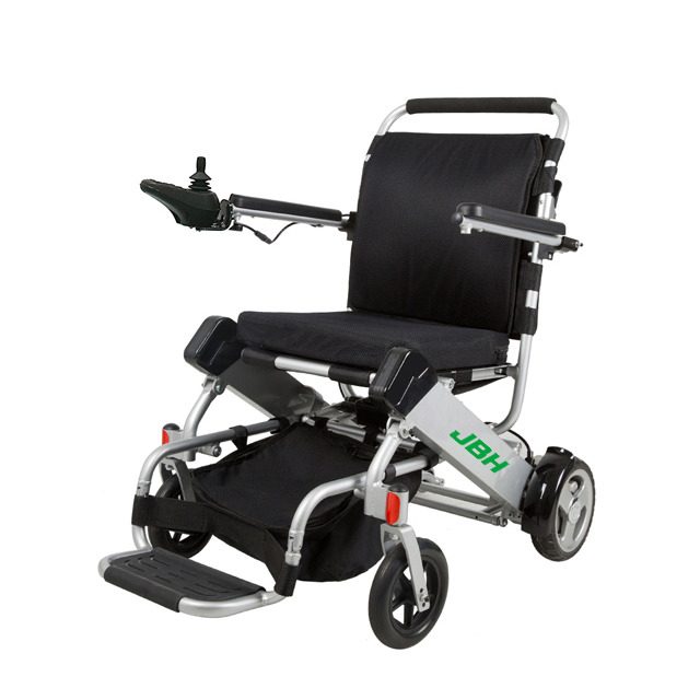 JBH Cadeira de rodas elétrica leve dobrável interna