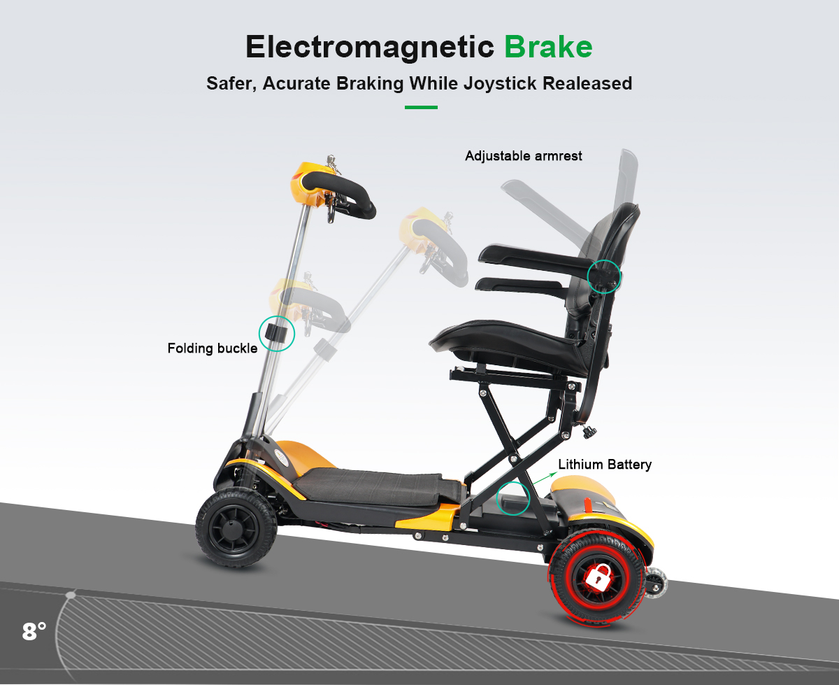 Scooter de mobilidade da automa&ccedil;&atilde;o