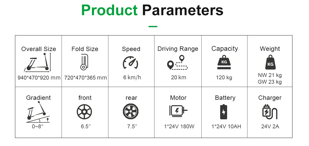 Scooter de mobilidade FDB05A