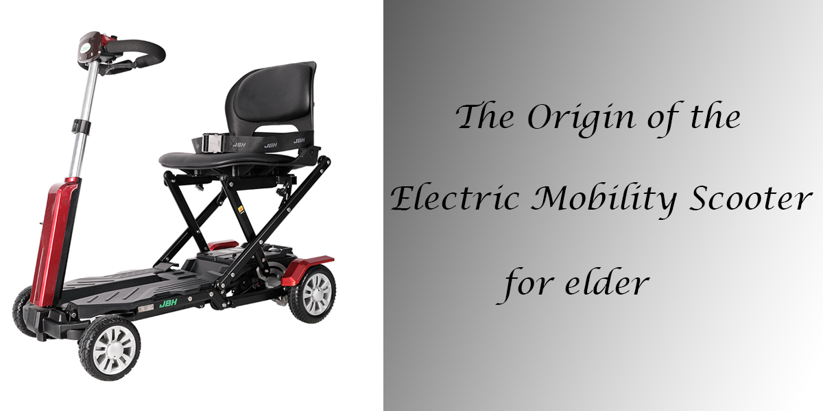 A origem da scooter de mobilidade elétrica para o Élder