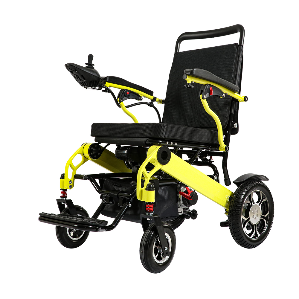 JBH Cadeira de rodas dobrável com assistência elétrica D25