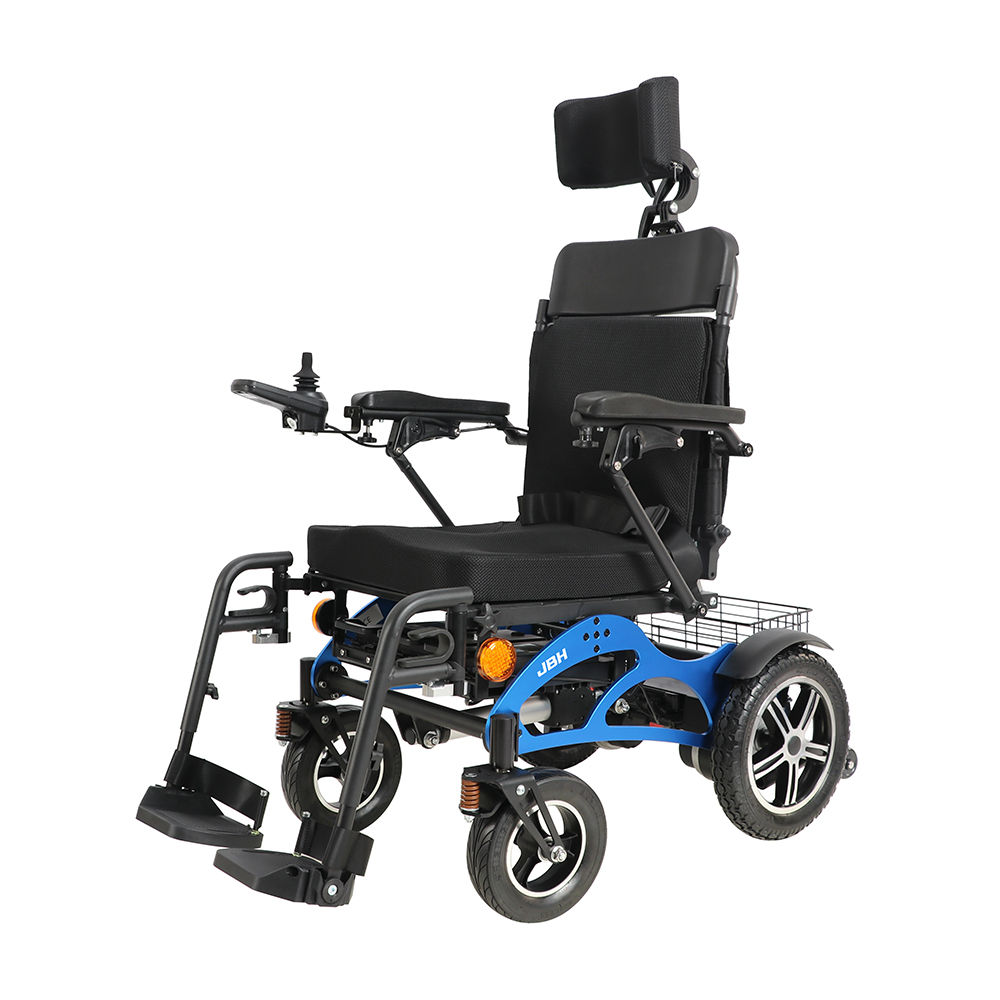 JBH Seat integral reclinável cadeira de rodas leve D08