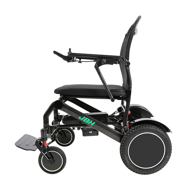 JBH Cadeira de rodas de fibra de carbono mais leve DC08M