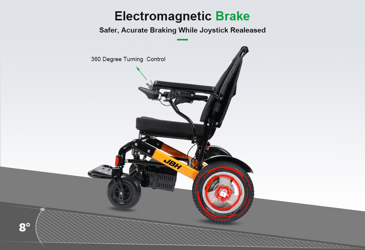 Cadeira de rodas de liga de liga D10 