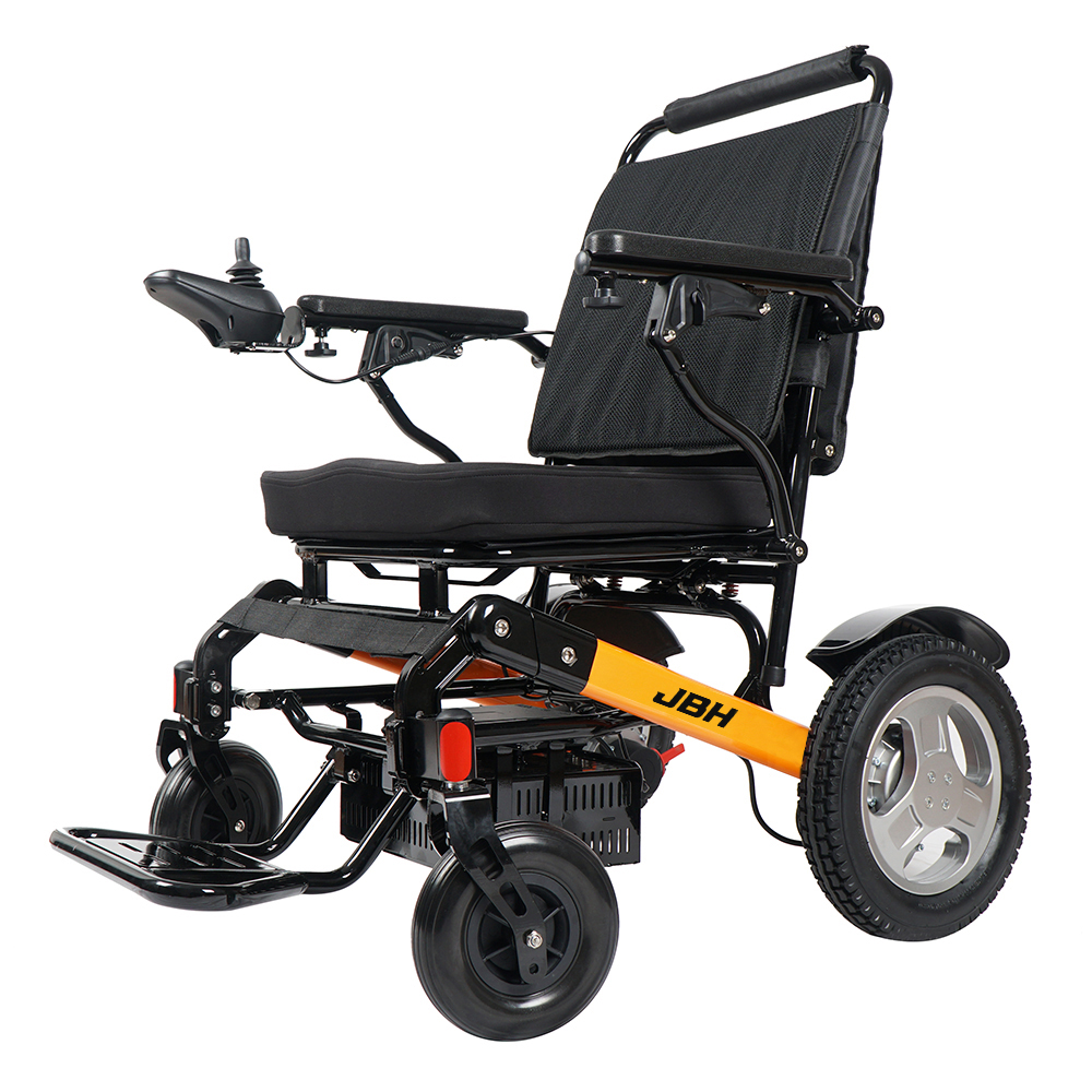 JBH laranja liga ajustável Cadeira de rodas elétrica D10