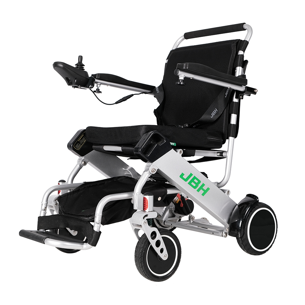 JBH Cadeira de rodas portátil de prata D05