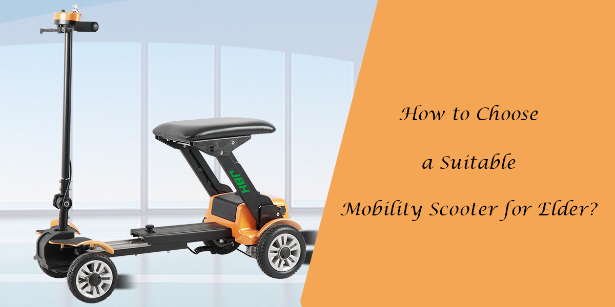 Como escolher uma scooter de mobilidade adequada para o Élder?
