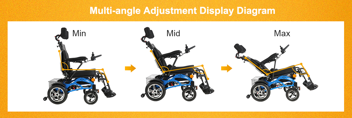 Cadeira de rodas el&eacute;trica D08