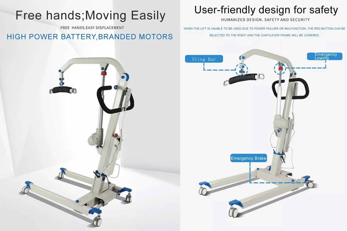 JBH elevadores do paciente