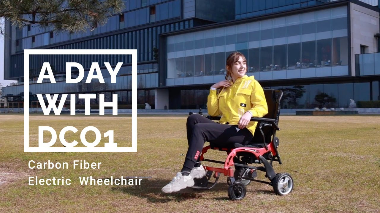 Um dia com a cadeira de rodas de fibra de carbono DC01