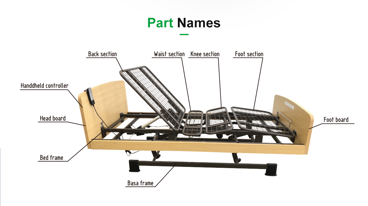 JBH Cama de enfermagem AB200