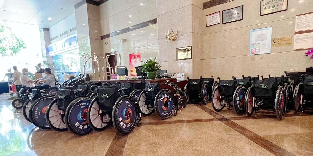 JBH cadeira de rodas manual