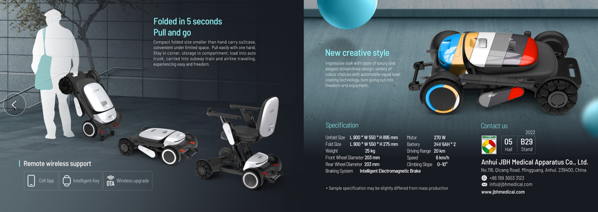 Cadeira de rodas el&eacute;trica FNC01