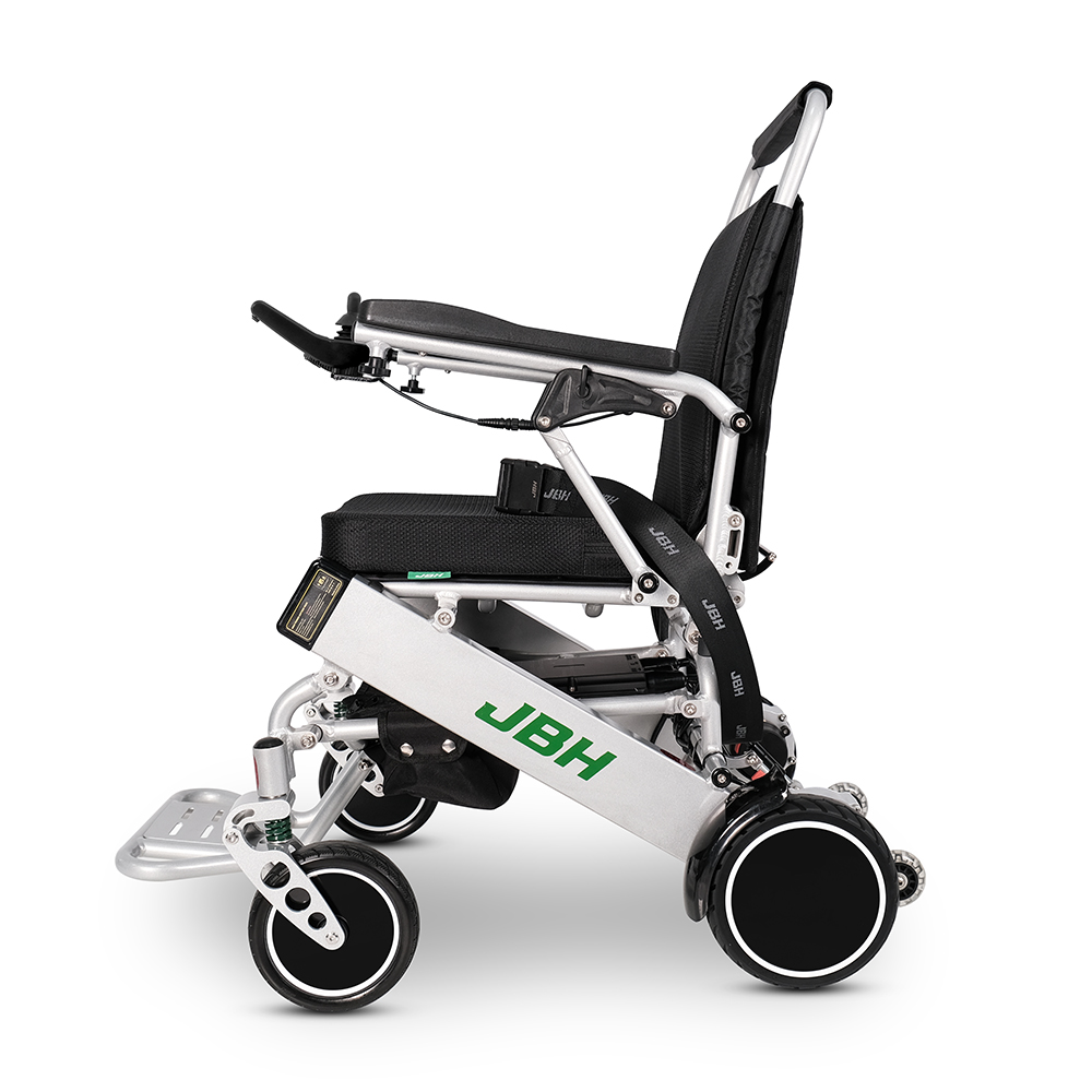 JBH Cadeira de rodas el&eacute;trica dobr&aacute;vel D03