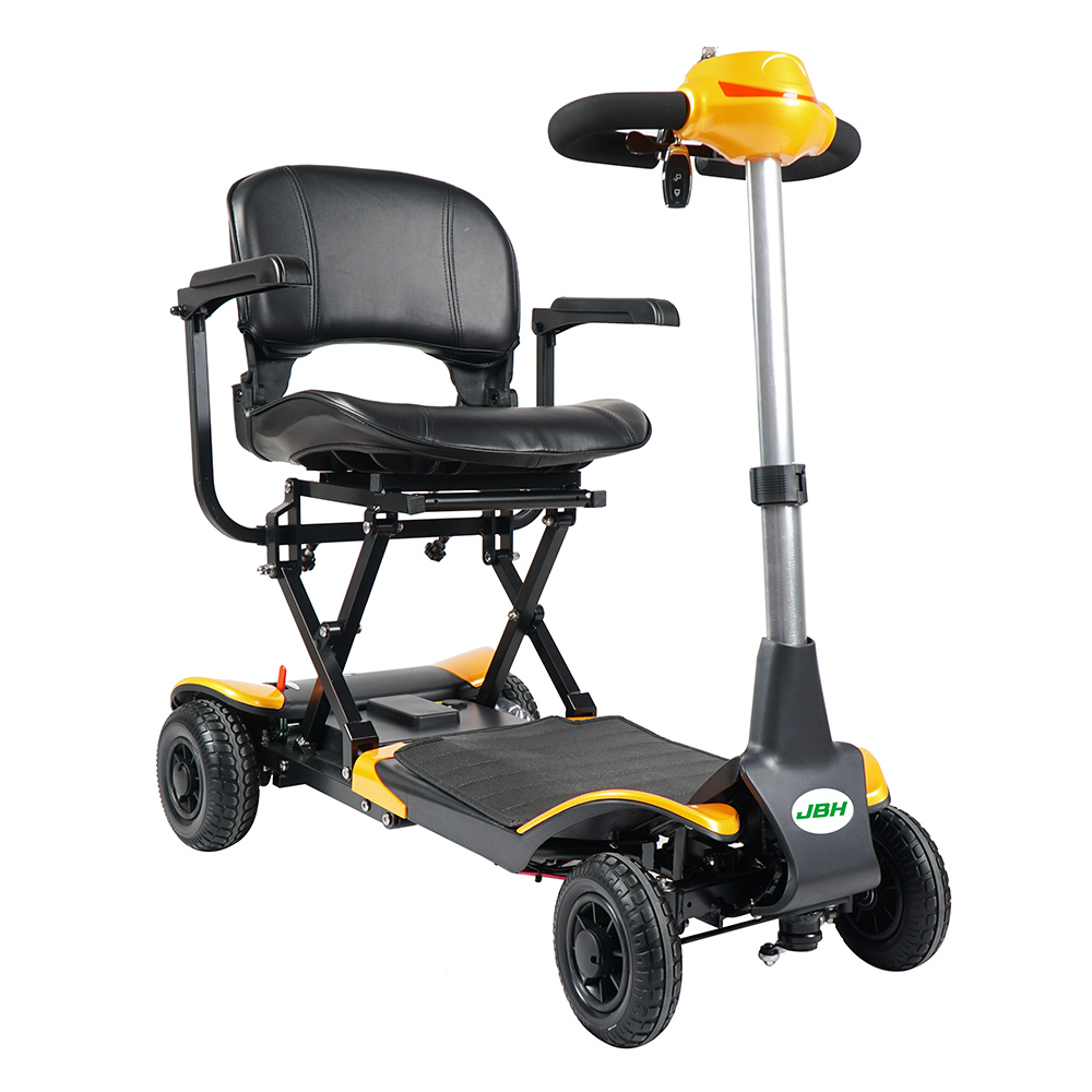 Avalia&ccedil;&atilde;o de scooter de mobilidade dobr&aacute;vel autom&aacute;tica